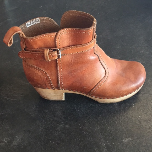 Swedish Hasbeens natural tan booties - Picture 4 of 5